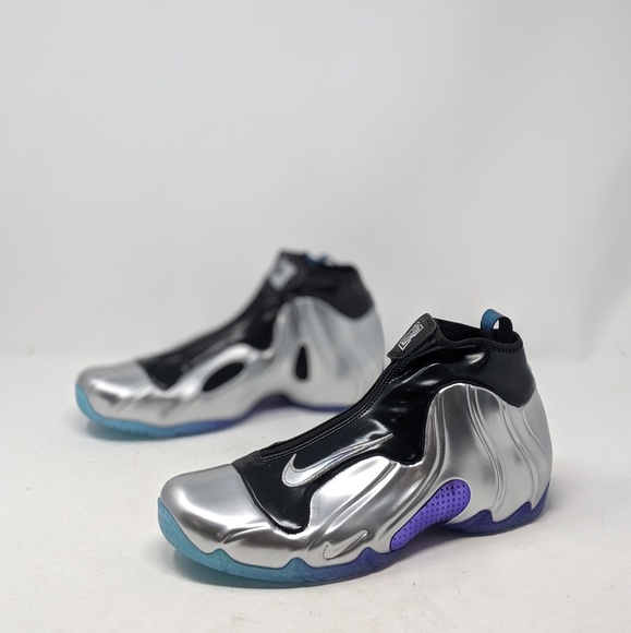 nike flightposite silver